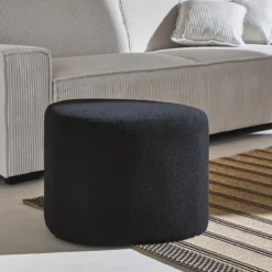 sweeek Pouf a forma di ciottolo in tessuto