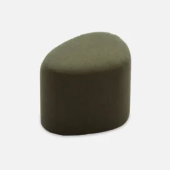 Pouf a forma di ciottolo in tessuto