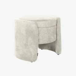 Pouf contenitore in tessuto