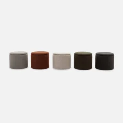 Pouf contenitore in tessuto