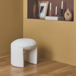sweeek Pouf in bouclé