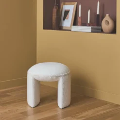 sweeek Pouf in bouclé