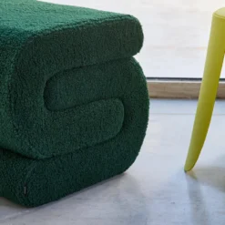 sweeek Pouf in bouclé