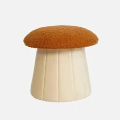 sweeek Pouf per bambini a fungo con contenitore