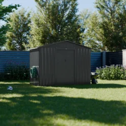 sweeek Riparo da giardino 2,71m² con kit di ancoraggio