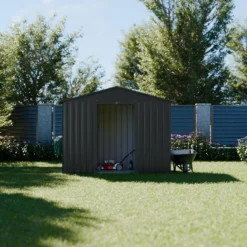 sweeek Riparo da giardino 2,71m² con kit di ancoraggio