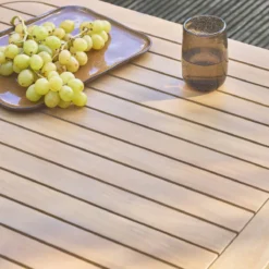 sweeek Salotto da giardino ad angolo in legno di acacia, 5 posti