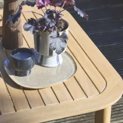 sweeek Salotto da giardino ad angolo in legno di acacia, 5 posti
