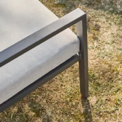 sweeek Salotto da giardino in alluminio, 4 posti