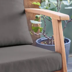 sweeek Salotto da giardino in legno di acacia, 5 posti