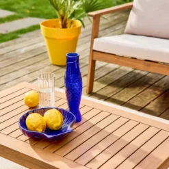 sweeek Salotto da giardino in legno di acacia, 4 posti
