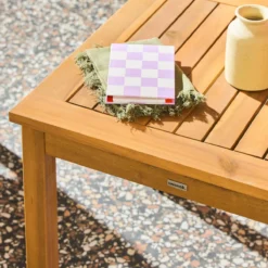 sweeek Salotto da giardino in legno di acacia, 2 posti