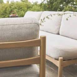 sweeek Salotto da giardino in legno di acacia, 5 posti