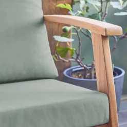sweeek Salotto da giardino in legno di acacia, 5 posti