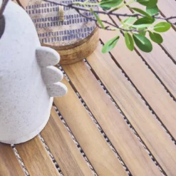 sweeek Salotto da giardino in legno di acacia, 5 posti