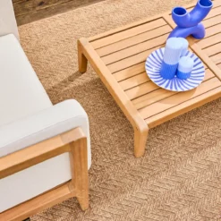 sweeek Salotto da giardino in legno di acacia, 4 posti