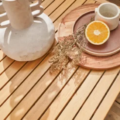 sweeek Salotto da giardino in legno e corda, 4 posti