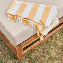 sweeek Salotto da giardino in legno, 5 posti
