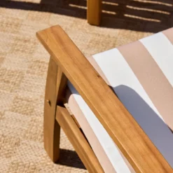 sweeek Salotto da giardino in legno, 4 posti