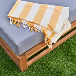 sweeek Salotto da giardino in legno, 5 posti