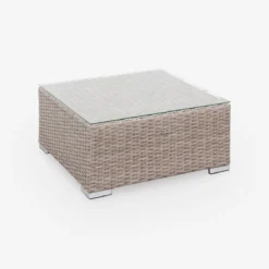 sweeek Salotto da giardino in resina intrecciata, 5 posti