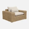 sweeek Salotto da giardino in resina extra large, 4 posti