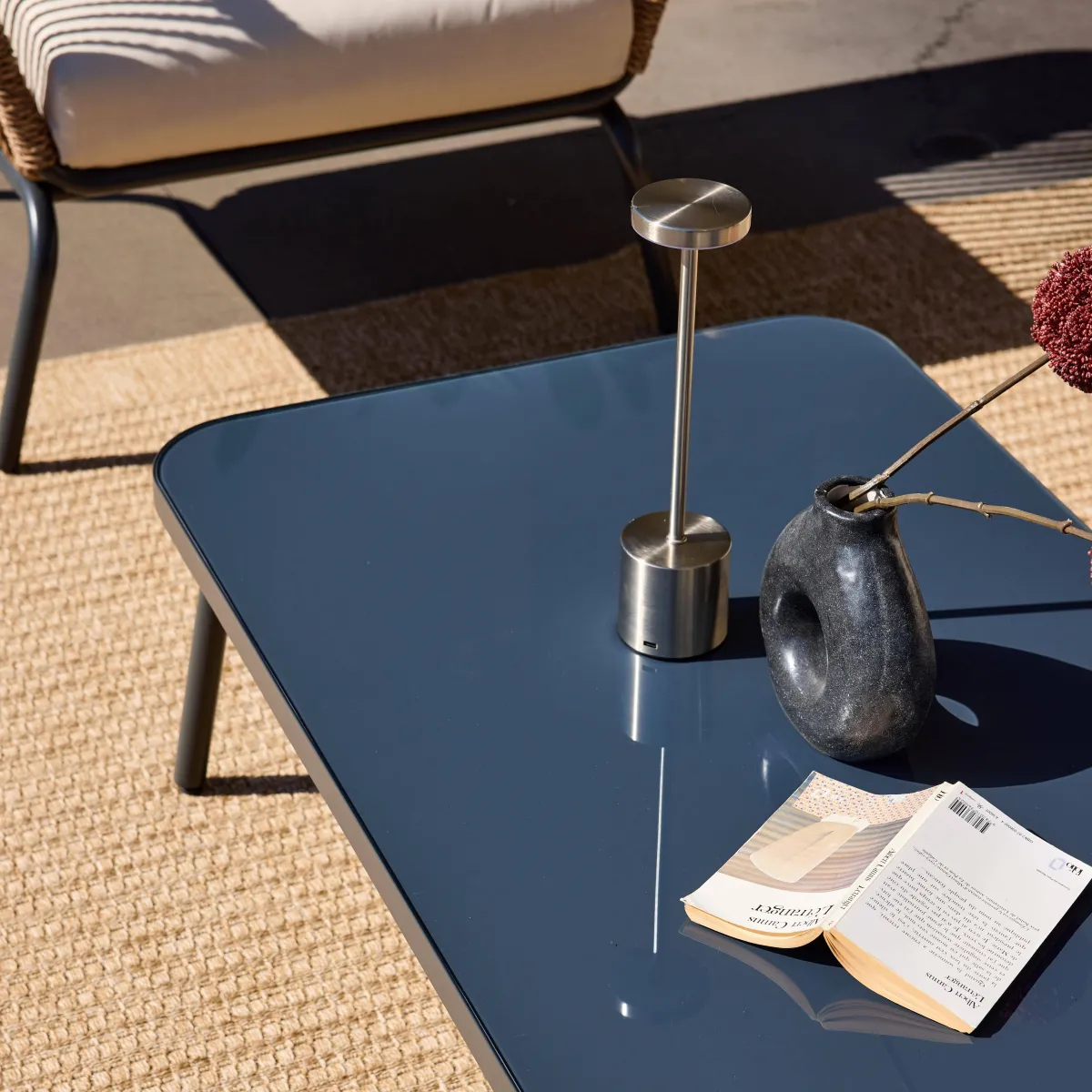 sweeek Salotto da giardino in resina intrecciata effetto rattan, 5 posti