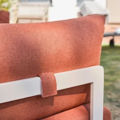 sweeek Salotto da giardino modulare in alluminio, 4 posti