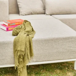 sweeek Salotto da giardino modulare in alluminio, 4 posti