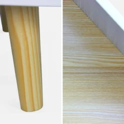 sweeek Scaffale per bambini in legno a forma di casa