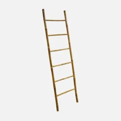 sweeek Scala decorativa in bambù con 6 montanti