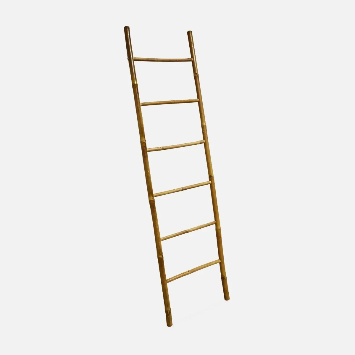 sweeek Scala decorativa in bambù con 6 montanti