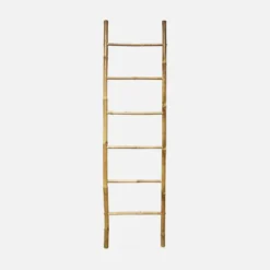 sweeek Scala decorativa in bambù con 6 montanti