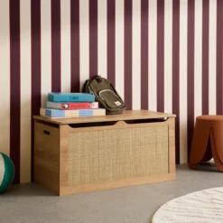 sweeek Scatola per giocattoli in legno per bambini