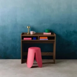sweeek Scrivania decorazione legno 2 cassetti di stoccaggio