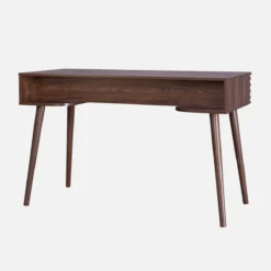 sweeek Scrivania effetto legno 2 cassetti