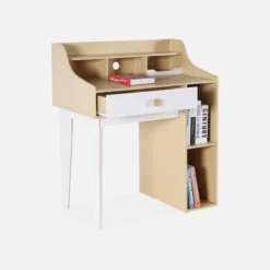 sweeek Scrivania per bambini con cassetto e ripiani