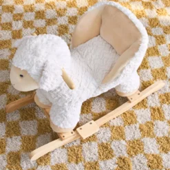 sweeek Sedia a dondolo pecorella per bambini
