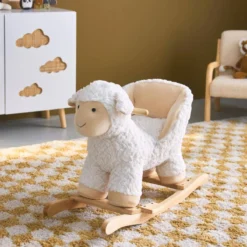 sweeek Sedia a dondolo pecorella per bambini