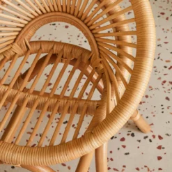 sweeek Sedia per bambini in rattan
