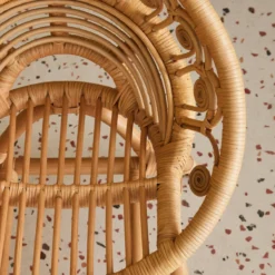 sweeek Sedia per bambini in rattan