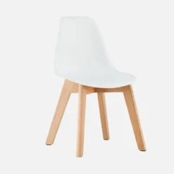 sweeek Sedia scandinava per bambini in legno di faggio