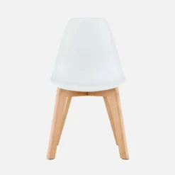 sweeek Sedia scandinava per bambini in legno di faggio