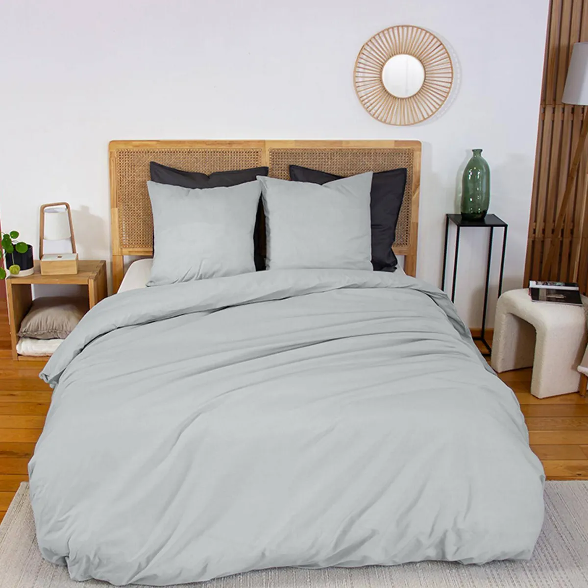 sweeek Set biancheria da letto di cotone