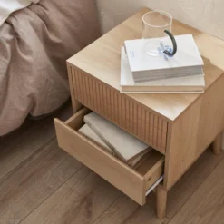 sweeek Set 2 comodini con 2 cassetti