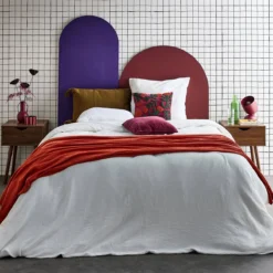 sweeek Set 2 comodini effetto legno 1 cassetto marrone