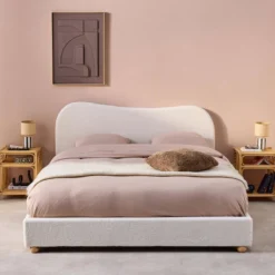 sweeek Set 2 comodini in rattan 1 vano portaoggetti