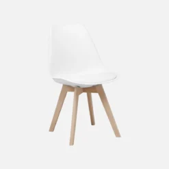sweeek Set da pranzo composto da tavolo quadrato e 2 sedie, 70cm
