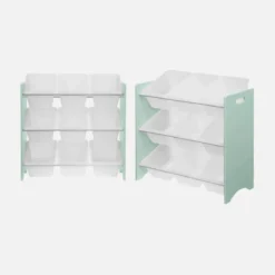 sweeek Set di 2 armadi per bambini per giocattoli