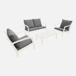 sweeek Set di copricuscini per salotto da giardino